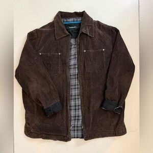 Brown Corduroy Flannel